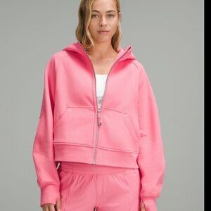 Lululemon Scuba Oversized Full Zip Sakura Pink Size M/L